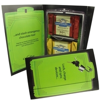 Ghiradelli Chocolate Squares Imprinted Calling Card