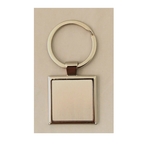 Silver Square Key Chain