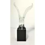 Clear Crystal Eagle Trophy