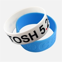 1" version of the traditional silicone bracelet.... from ASI 43270 Calconix...