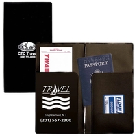 Functional designed passport cover that keeps your passport, tags, and...