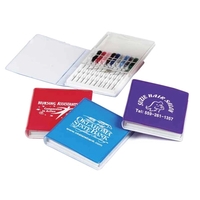 Sewing kit in booklet-style case.... from ASI 83770 Royal Industries / Waldor