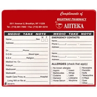 Medic-Take-Note Pouch with Magnetic Backing... from ASI 83770 Royal...