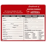 Medic-Take-Note Pouch with Magnetic Backing