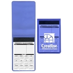 Translucent Vinyl Memo Book with 30-Page Pad