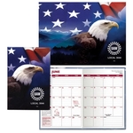 Stock Full Color Vinyl Cover 7" x 10" Patriotic Planners