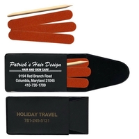 Pocket nail file kits which includes a cuticle stick and 3... from ASI 83770...