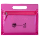Translucent Airline Pouch with "Airline Carry-On" Message
