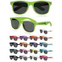 Velvet smooth plastic sunglasses in an adult size with UV protection.... from...