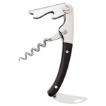 Clos Laguiole Waiter's Corkscrew, Black Horn Handle