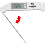 LARGE DIGIT LCD COOKING THERMOMETER WITH FOLDING PROBE