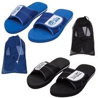 Adjustable flip flops, with customized top and available in black or... from...