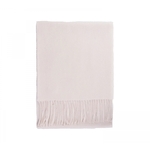 Off White 100% Cashmere Scarf, 10" x 72"