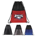 Dobby Nylon Drawstring Backpack