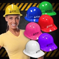 Plastic novelty construction hard hat in assorted colors.... from ASI 42016...