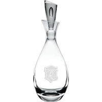 Bohemian crystal style decanter award. Capacity 34 oz.... from ASI 65153 Kirk...