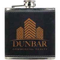 Light Black/Gold Stainless Steel Flask