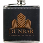 Light Black/Gold Stainless Steel Flask