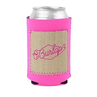 Neoprene Can Insulator with Burlap/Neoprene Pocket.... from ASI 74710 Numo /...