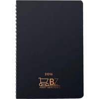 Medium 5.5" x 8.5" wrap value flex planner calendar w/ foil... from ASI 91340...