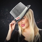 Sequin Top Hat-Imprintable Bands Available