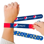 Pantone Matched Silicone Slap Bracelets