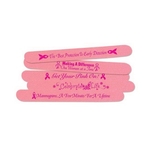 Pink / White Regular Sized Emery board