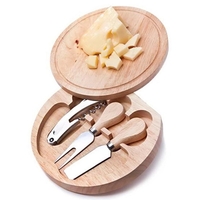 Round Wine & Cheese Swing-Out Set