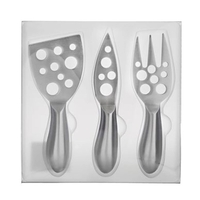 Small Cheese Tool Set, Stainless Steel (3 Pieces)