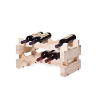 Modularack®2 x 5=10 Bottle Rack, Natural