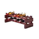 Modularack®2 x 8=16 Bottle Rack, Stained