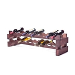 Modularack®2 x 10=20 Bottle Rack, Stained