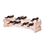 Modularack®2 x 10=20 Bottle Rack, Natural