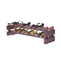 Modularack®2 x 11=22 Bottle Rack, Stained... from ASI 55450 Franmara Inc