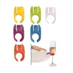 Buffet Plate Clips, Set of 6, Asst Colors