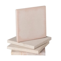 Sandstone Square Coasters, Natural Beige, Set of 4
