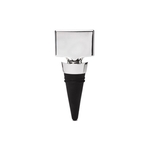 Oval Top Bottle Stopper, Silver Plated