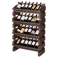 Full Display Rack 24 Bottles- Stained