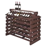 Island Fixture Deluxe 168 Bottles- Stained