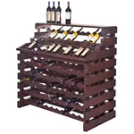 Waterfall Fixture Deluxe 156 Bottles- Stained
