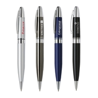 Twist action mechanism pen with heavy weight brass construction.... from ASI...