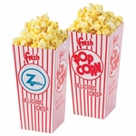 Empty Open Top Popcorn Box