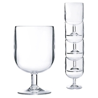 Stack-Up™ Plastic Stackable Wine Glass, 12 oz.