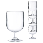 Stack-Up™ Plastic Stackable Wine Glass, 12 oz.