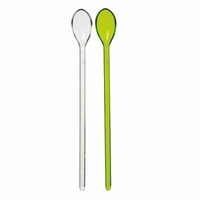 Set of two 8 7/8" x .30" acrylic bar spoons/stirrers/cocktail mixers... from...