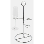 Deluxe Three Glass Tiered Flight Holder