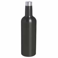 26 oz. Wine Bottle, Bordeaux Shape, Tri-Wall Black S/S