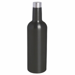 26 oz. Wine Bottle, Bordeaux Shape, Tri-Wall Black S/S