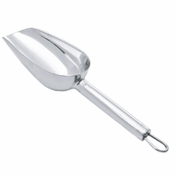 Heavy Duty Small Bar Scoop (5 oz.) w/hook, S/S