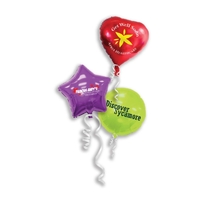18" mylar balloon.... from ASI 52493 ZZ DROPPED -Ennis Inc / Ad Concepts